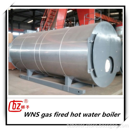 Industrial gas fired water boiler for ahu